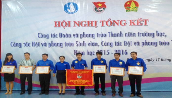 BCH Đoàn trường đạt thành tích xuất sắc và nằm trong top dẫn đầu của tỉnh Đồng Nai