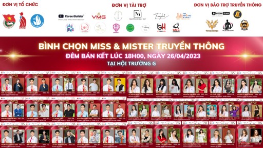 Bình chọn cho thí sinh Miss & Mister DNTU thế nào? Ai sẽ là “Miss & Mister Truyền thông”?