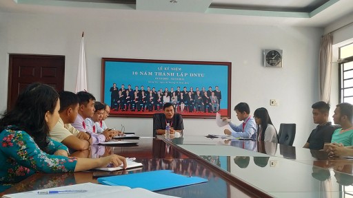 DNTU họp công tác chuẩn bị cho giải bóng đá quốc tế các trường Đại học Châu Á 2019 tại Đài Loan