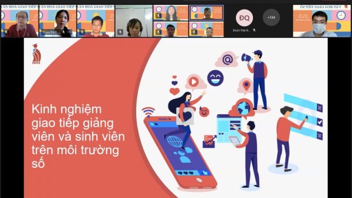 DNTU tổ chức Toạ đàm với chủ đề “Văn hoá giao tiếp số” - Ứng xử thông minh trong môi trường số.