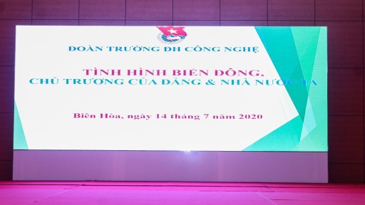 Đoàn trường đại học công nghệ đồng nai tổ chức lớp tuyên truyền phòng, chống ma túy, hiv/aids và xây dựng giá trị hình mẫu thanh niên đồng nai thời kỳ mới 2020