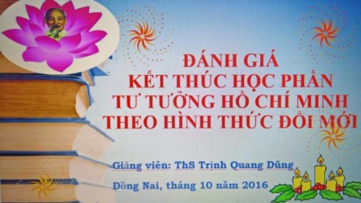 Lần đầu đổi mới hình thức đánh giá kết thúc học phần tư tưởng Hồ Chí Minh tại bắn cá online
