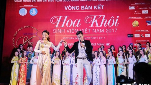 Lộ diện 45 nữ sinh xinh đẹp lọt chung kết Hoa khôi Sinh viên Việt Nam 2017 (Báo VTC và báo Pháp luật đưa tin)