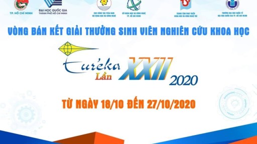 Sinh viên DNTU tham gia “Giải thưởng Sinh viên Nghiên cứu khoa học Euréka lần thứ 22 năm 2020”