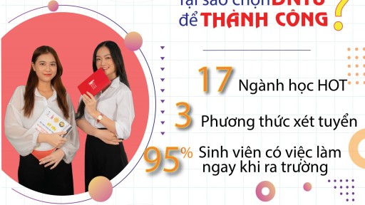 Tại sao chọn DNTU để thành công?