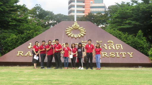 Trải nghiệm, giao lưu văn hóa với Trường Đại học Rangsit Thái Lan