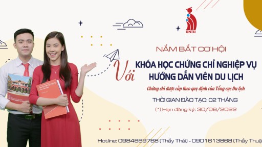 bắn cá online
 chiêu sinh Khóa học Chứng chỉ Nghiệp vụ Hướng dẫn viên Du lịch (Quốc tế/Nội địa) theo chương trình của Tổng cục Du lịch