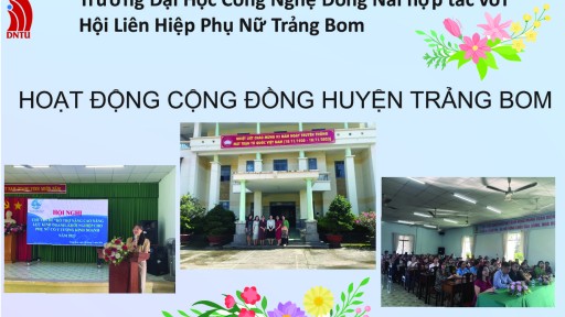 bắn cá online
 Hợp tác cùng Hội Liên Hiệp Phụ Nữ Huyện Trảng Bom Tổ chức hoạt động cộng đồng tại Huyện Trảng Bom